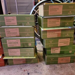 Kiwi Co boxes, $5 each, multiple ages and varieties available
